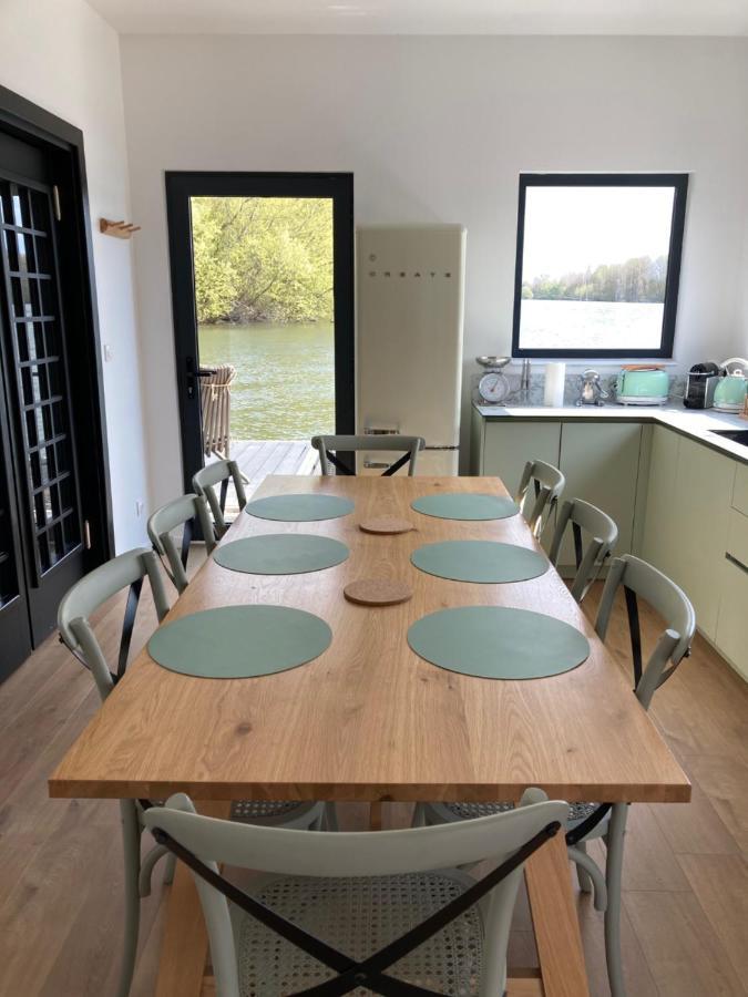 SeineHouse - Maison flottante  Vaux-Sur-Seine Extérieur photo
