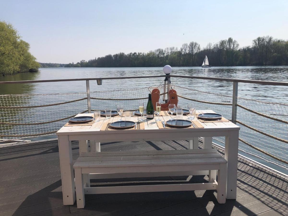 SeineHouse - Maison flottante  Vaux-Sur-Seine Extérieur photo